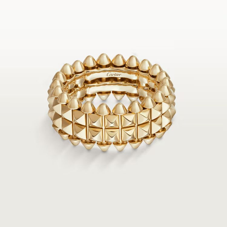 [Stellar Jewelry]CLASH 9.2MM DOUBLE ROW RING