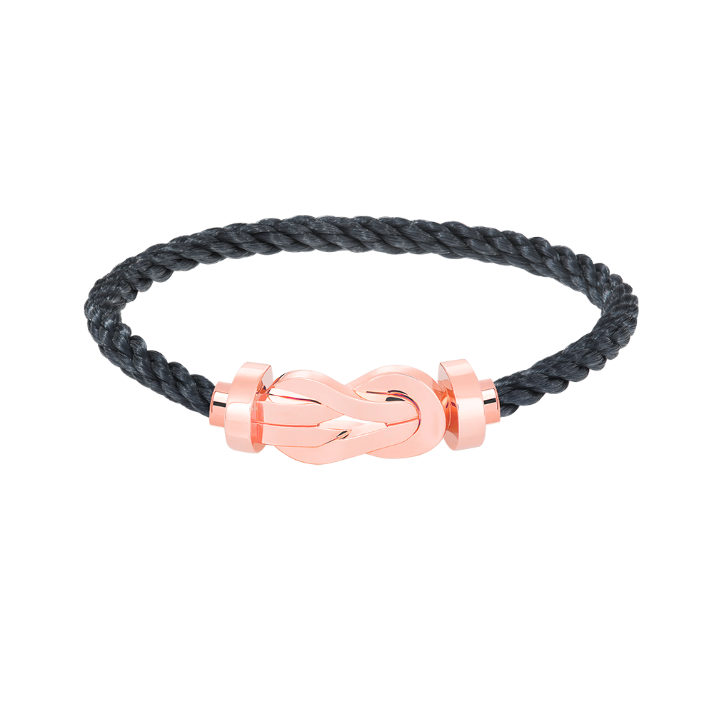[Stellar Jewelry]CHANCE LARGE 8 FIGURE BUCKLE NO DIAMOND BRACELET ROSE GOLD