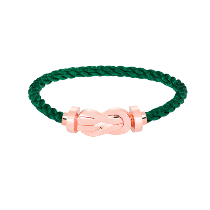[Stellar Jewelry]CHANCE LARGE 8 FIGURE BUCKLE NO DIAMOND BRACELET ROSE GOLD