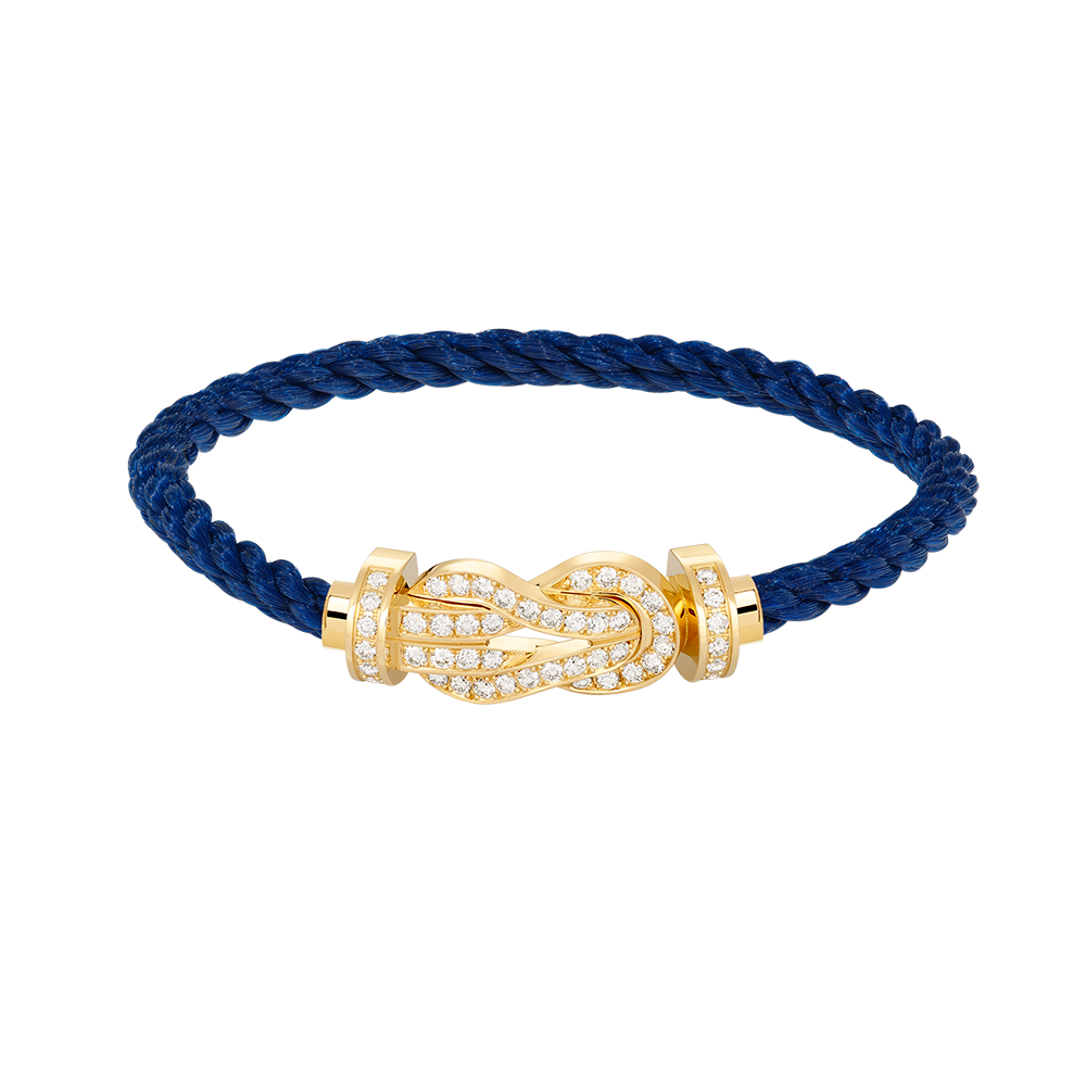 [Stellar Jewelry]CHANCE LARGE 8 FIGURE BUCKLE FULLDIAMOND BRACELET GOLD