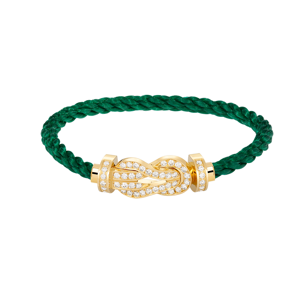 [Stellar Jewelry]CHANCE LARGE 8 FIGURE BUCKLE FULLDIAMOND BRACELET GOLD