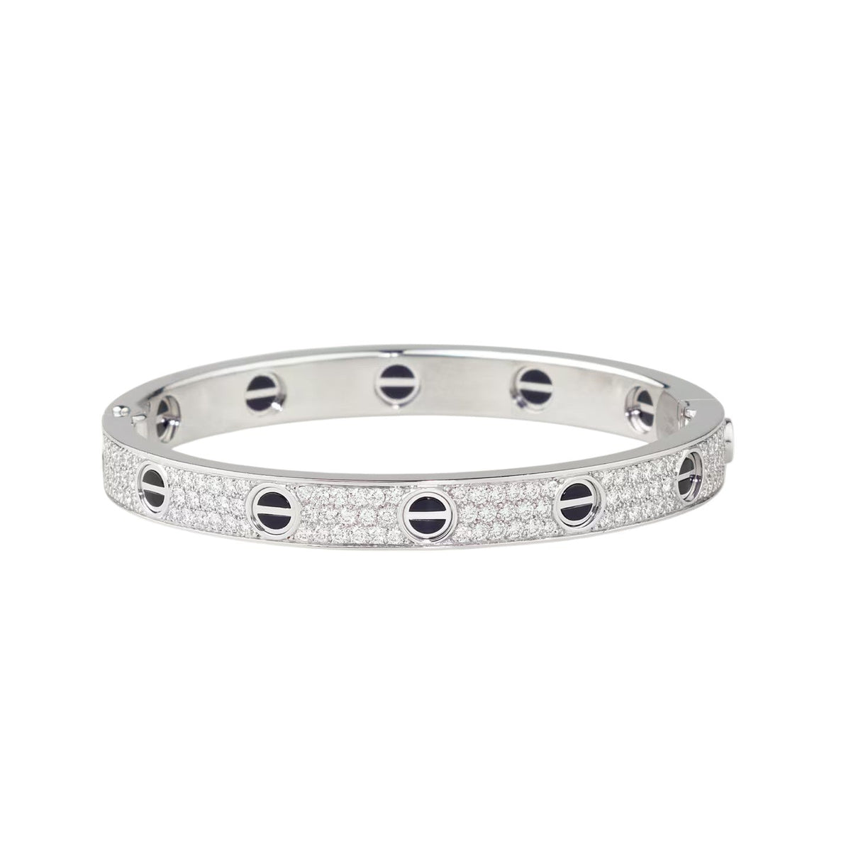 [Stellar Jewelry]LOVE BRACELET 6.1MM DIAMOND-PAVED CERAMIC