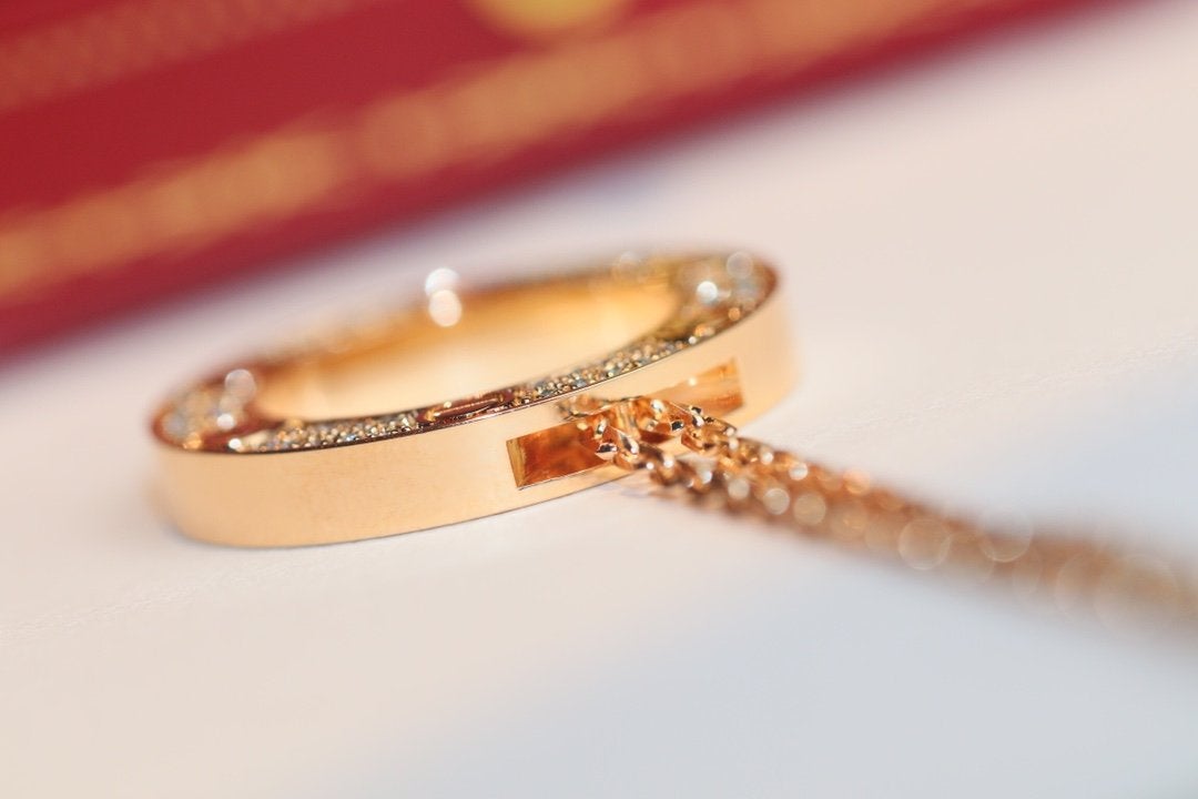 [Stellar Jewelry]LOVE NECKLACE ADJUSTABLE ROSE GOLD