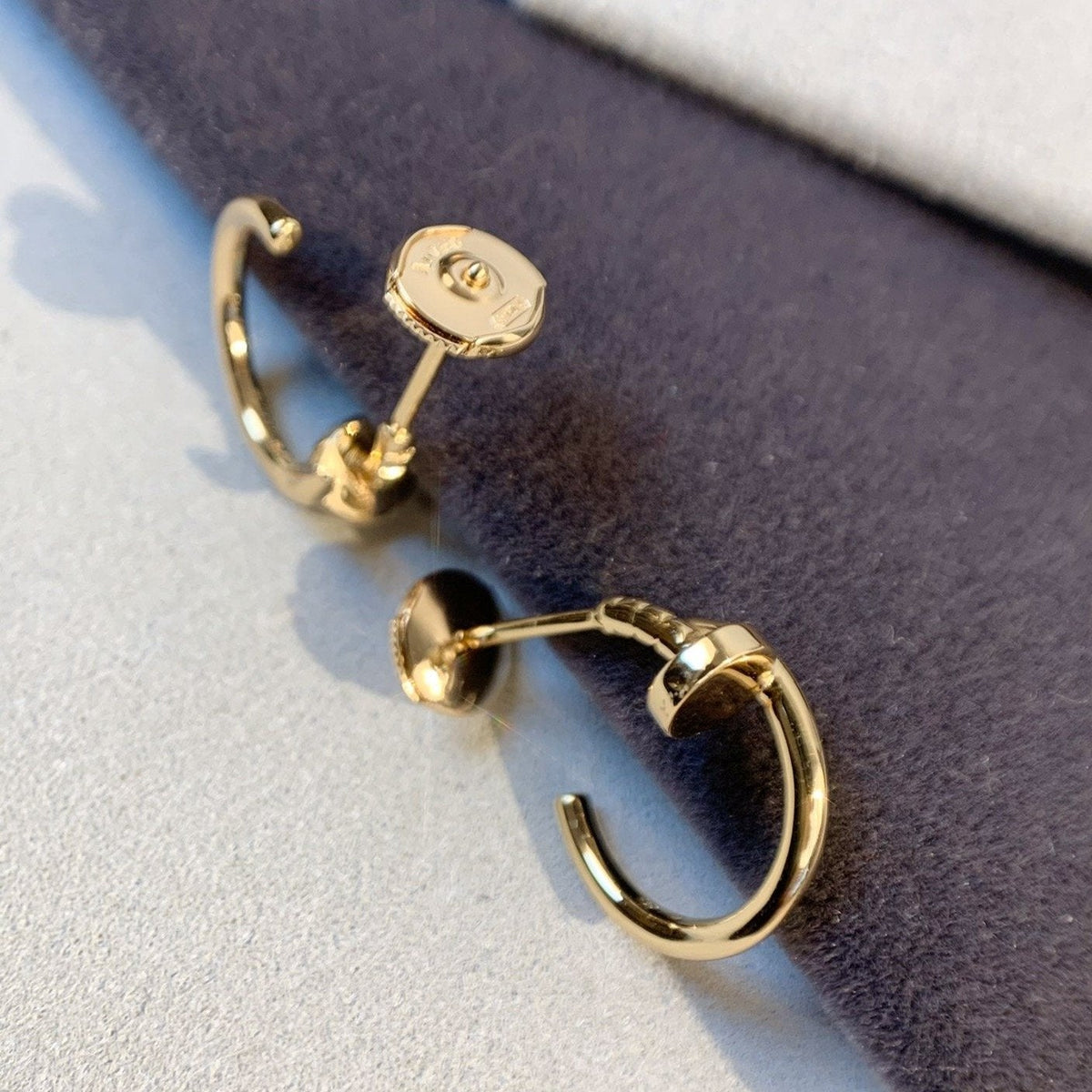 [Stellar Jewelry]JUSTE EARRINGS PINK GOLD