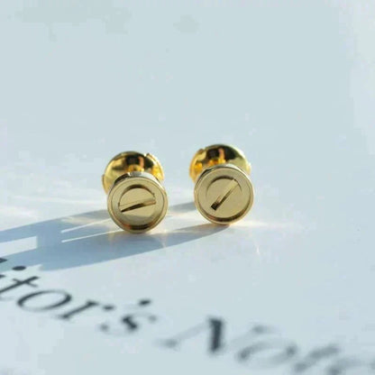 [Stellar Jewelry]LOVE EARRINGS GOLD 10MM