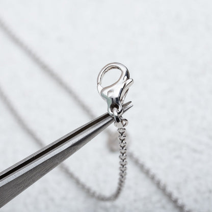 [Stellar Jewelry]PARENTESI NECKLACE SILVER