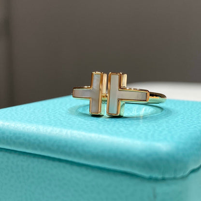[Stellar jewels] WIRE MOP RING PINK GOLD