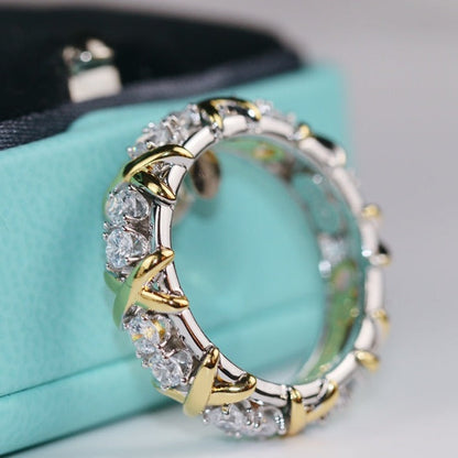 [Stellar jewels]SIXTEEN STONE RING GOLD