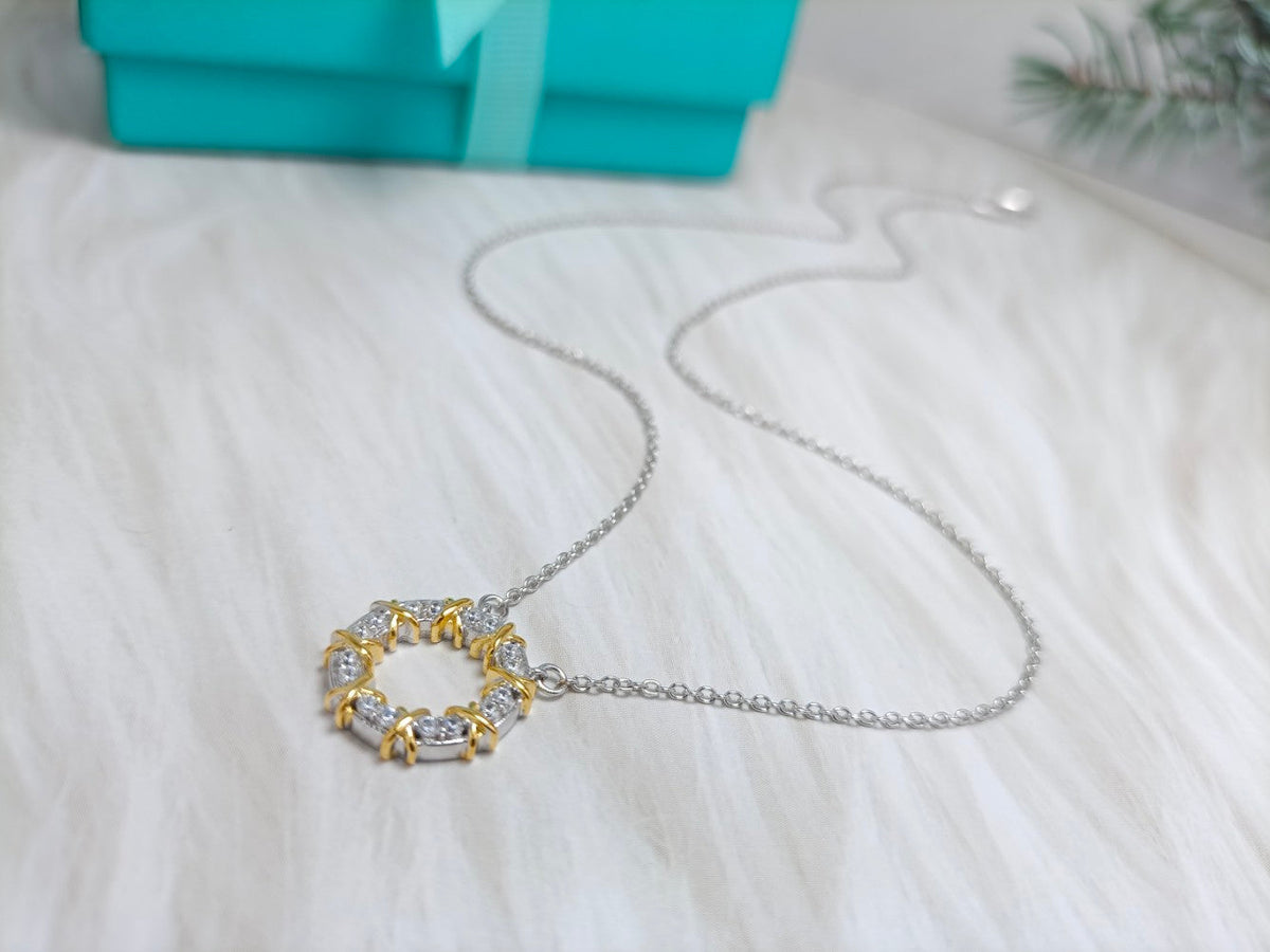 [Stellar jewels]SIXTEEN STONE NECKLACE GOLD