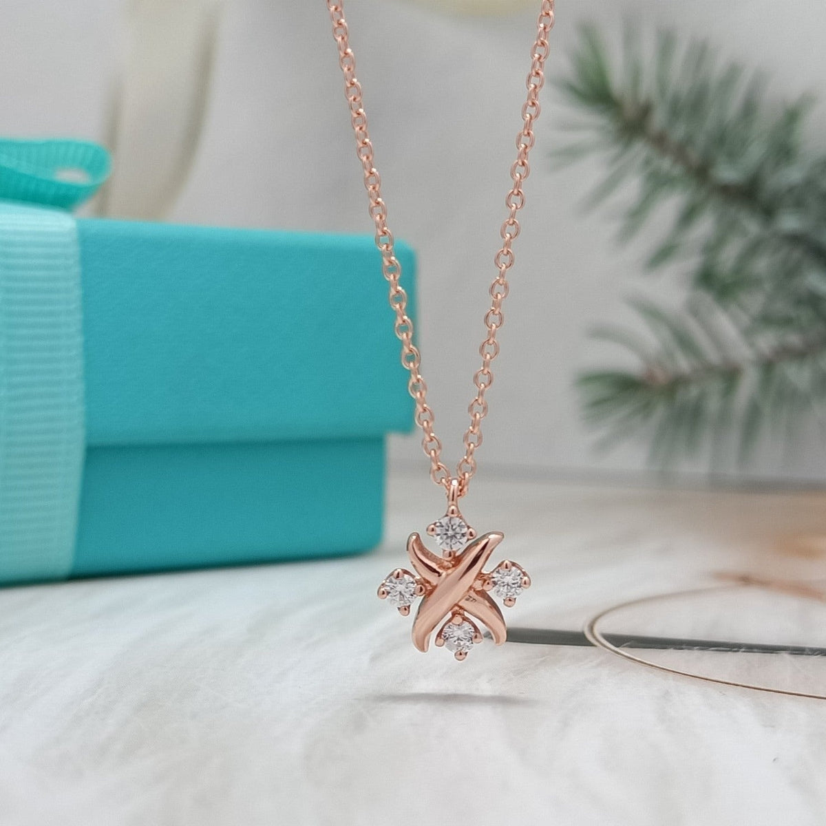 [Stellar jewels]PINWHEEL NECKLACE DIAMOND