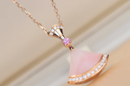 [Stellar Jewelry]DREAM NECKLACE PINK MOP DIAMOND