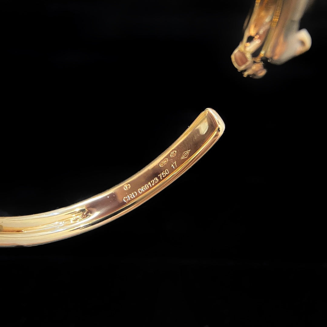 [Stellar Jewelry]PANTHERE GOLD OPEN BRACELET