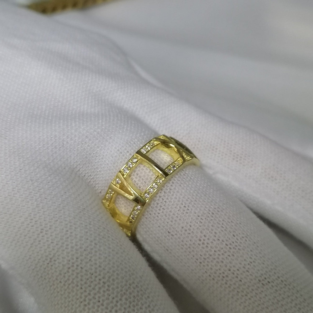 [Stellar jewels]ATLAS LARGE OPEN DIAMOND RING