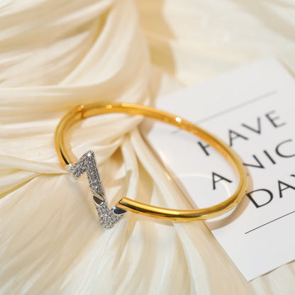 [Stellar Jewelry]VOLTE UPSITE DOWN GOLD DIAMOND BRACELET