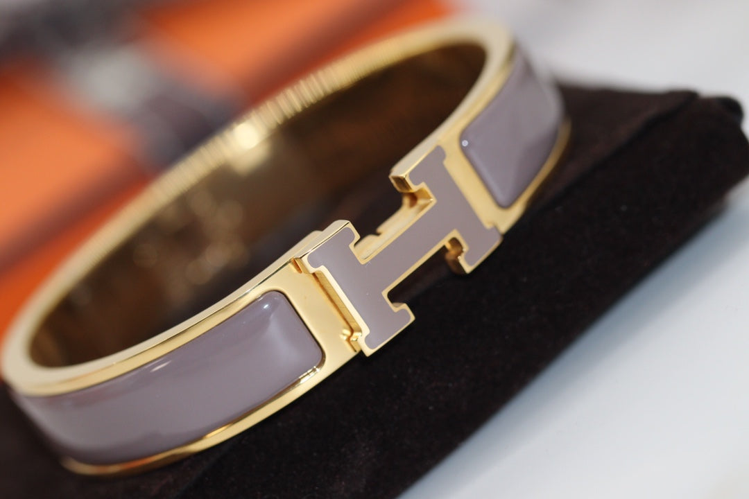 [Stellar Jewelry]H BRACELET 12MM BROWN