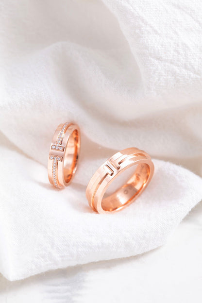[Stellar jewels]T PINK GOLD RING