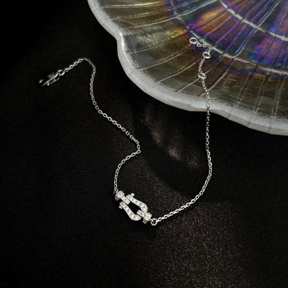 [Stellar Jewelry]FORCE 10 FULL DIAMOND BUCKLE CHAIN LINK MINI MODEL