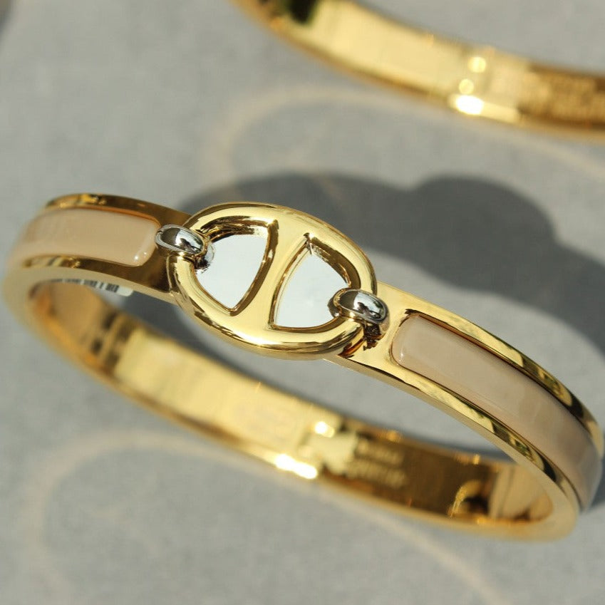 [Stellar Jewelry]CLIC CHAINE GOLD BRACELET
