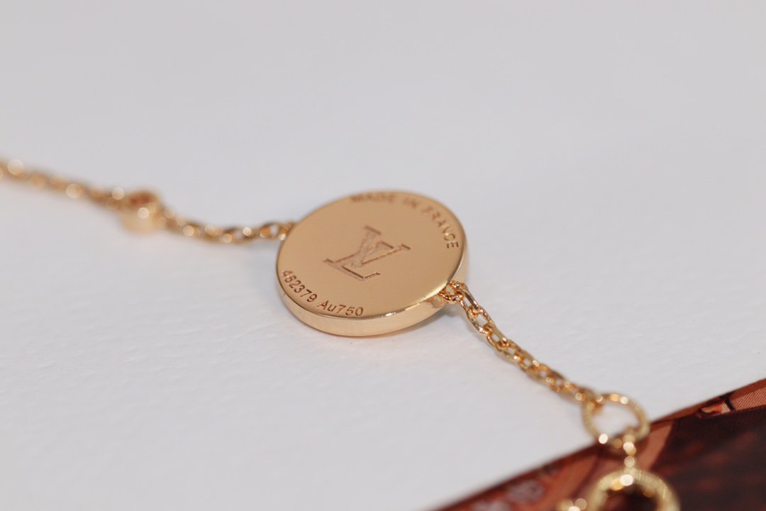 [Stellar Jewelry]STAR AND SUN 4 MOTIF PINK GOLD MALACHITE BRACELET