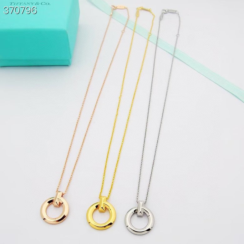 [Stellar jewels]T1 CIRCLE MEDIUM NECKLACE