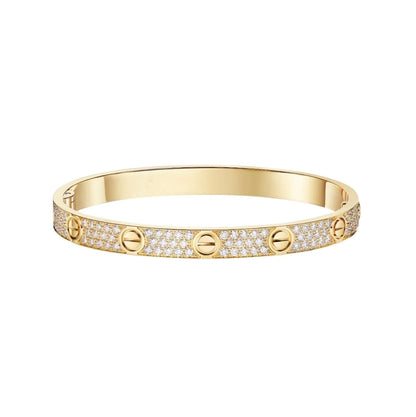 [Stellar Jewelry]LOVE BRACELET 6.1MM DIAMOND-PAVED