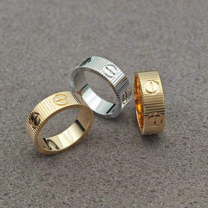 [Stellar Jewelry]LOVE 6.5MM RING