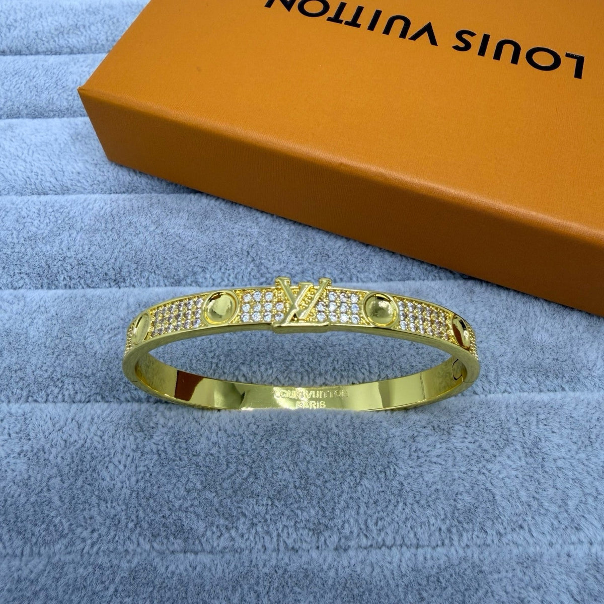 [Stellar Jewelry]PAVE DIAMOND BANGLE