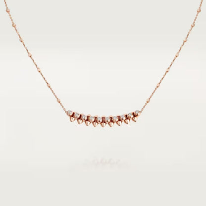 [Stellar Jewelry]CLASH  MEDIUM DIAMOND NECKLACE