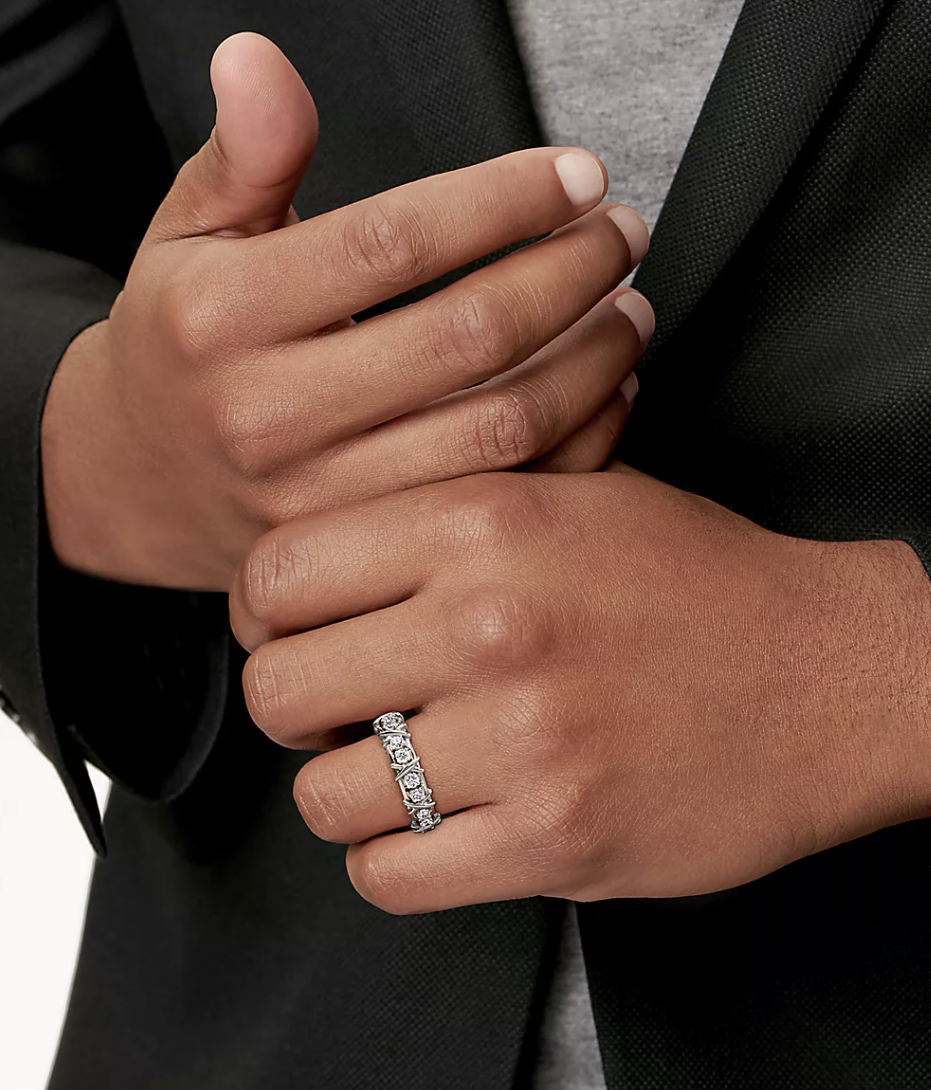 [Stellar jewels]SIXTEEN STONE SILVER RING