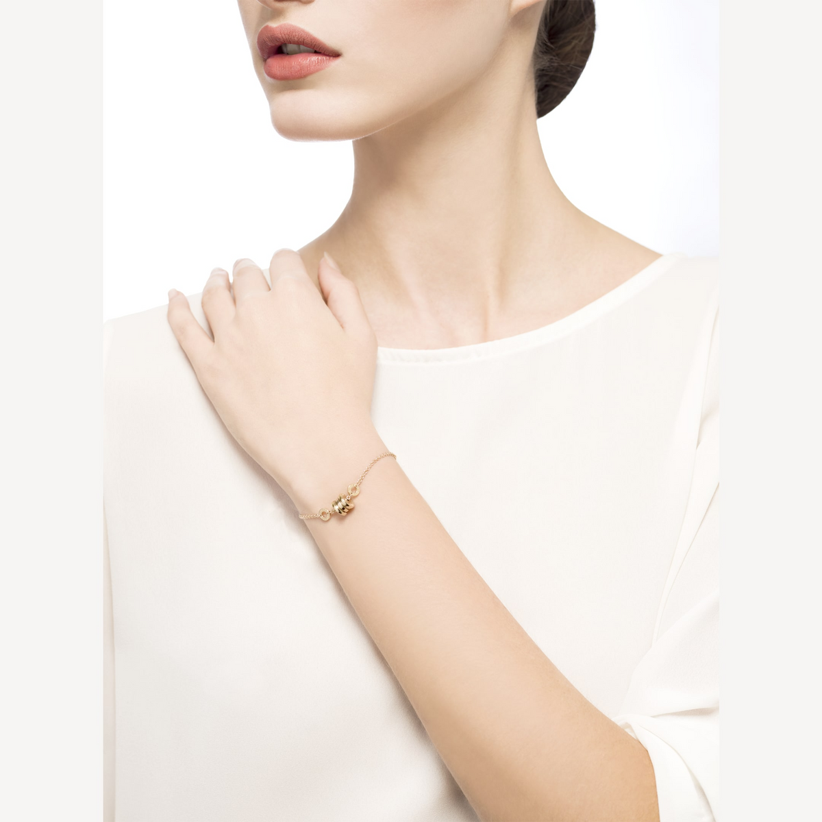 [Stellar Jewelry]ZERO 1 SOFT GOLD BRACELET