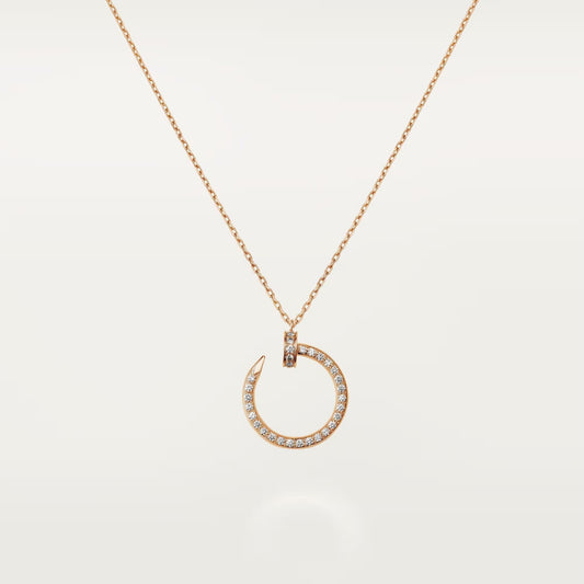 [Stellar Jewelry]JUSTE NECKLACE FULL DIAMOND