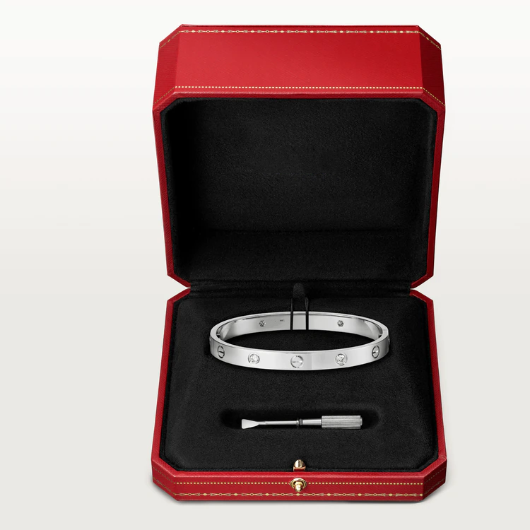 [Stellar Jewelry]LOVE BRACELET 6.1MM 4 DIAMONDS