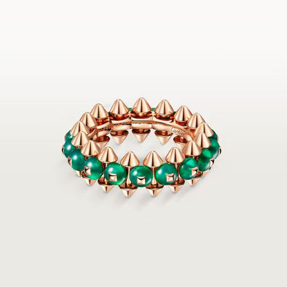 [Stellar Jewelry]CLASH 7.9MM AGATE CHALCEDONY RING