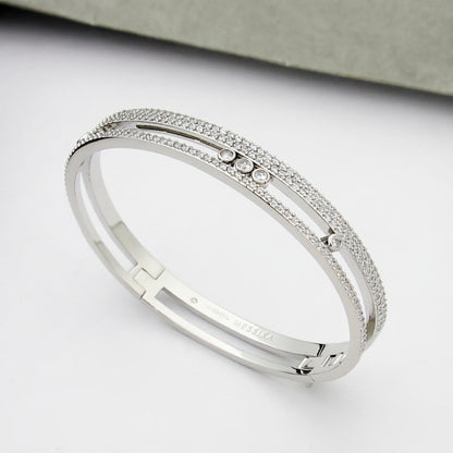 [Stellar Jewelry]Move Romane pavé bangle