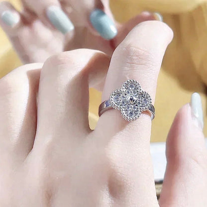 [Stellar Jewelry]CLOVER DIAMOND RING