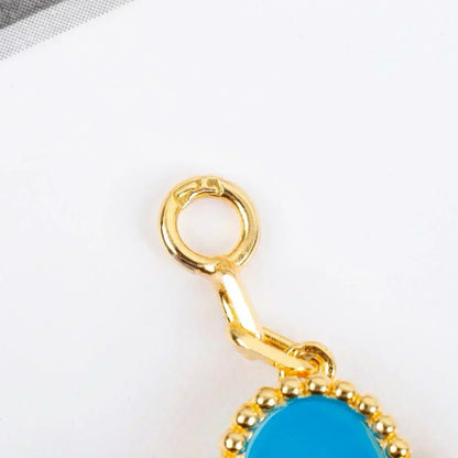 [Stellar Jewelry] CLOVER 5 MOTIF TURQUOISE BRACELET COLLECTION