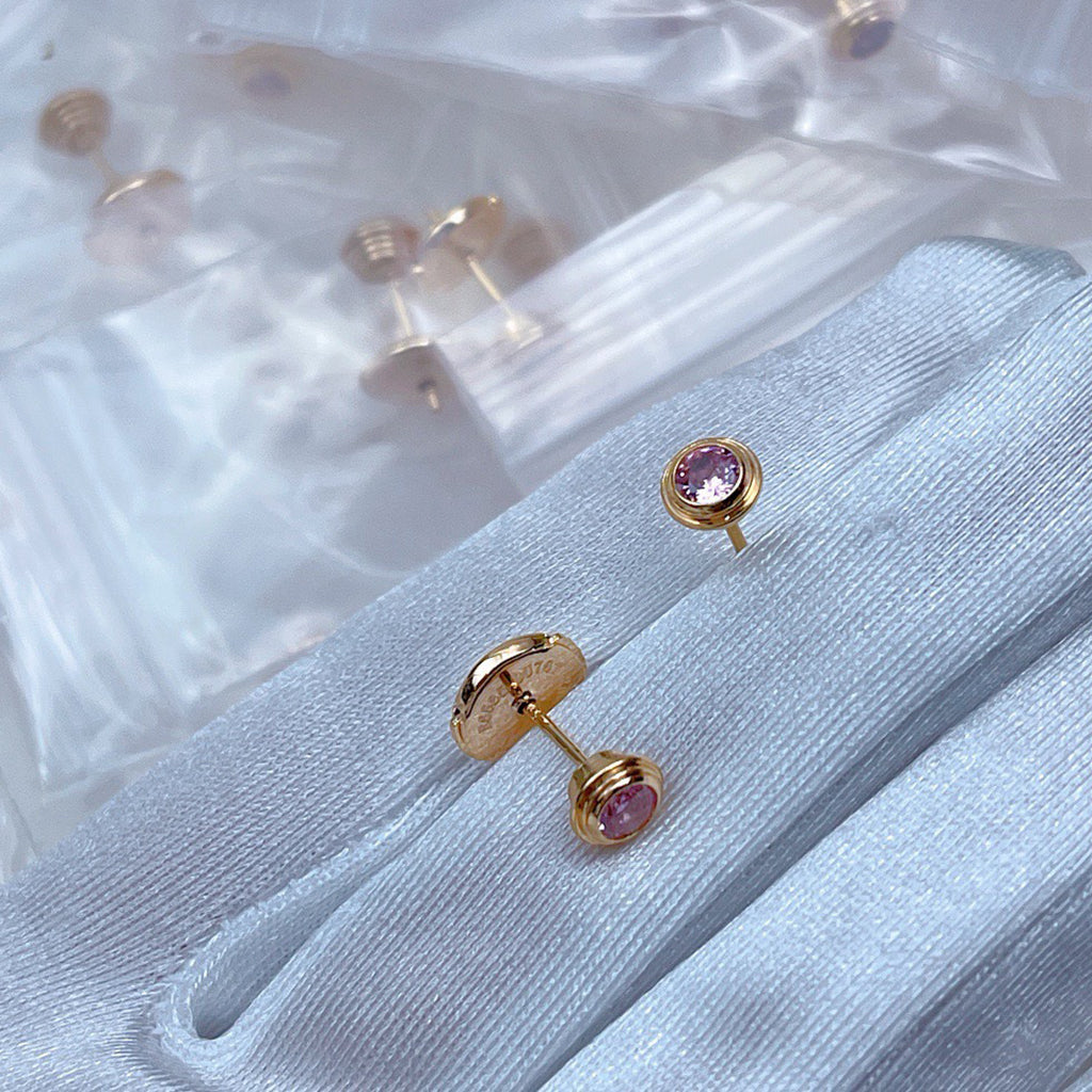 [Stellar Jewelry]DAMOUR PING DIAMOND EARRINGS