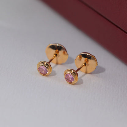 [Stellar Jewelry]DAMOUR PING DIAMOND EARRINGS