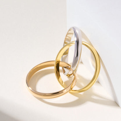 [Stellar Jewelry]TRINITY 2.5MM RING COLLECTION