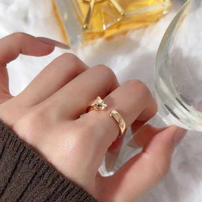 [Stellar Jewelry]PANTHERE NO DIAMOND SMALL RING