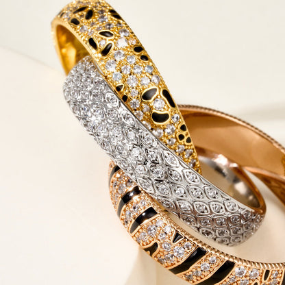 [Stellar Jewelry]TRINITY  RING LEOPARD PRINT