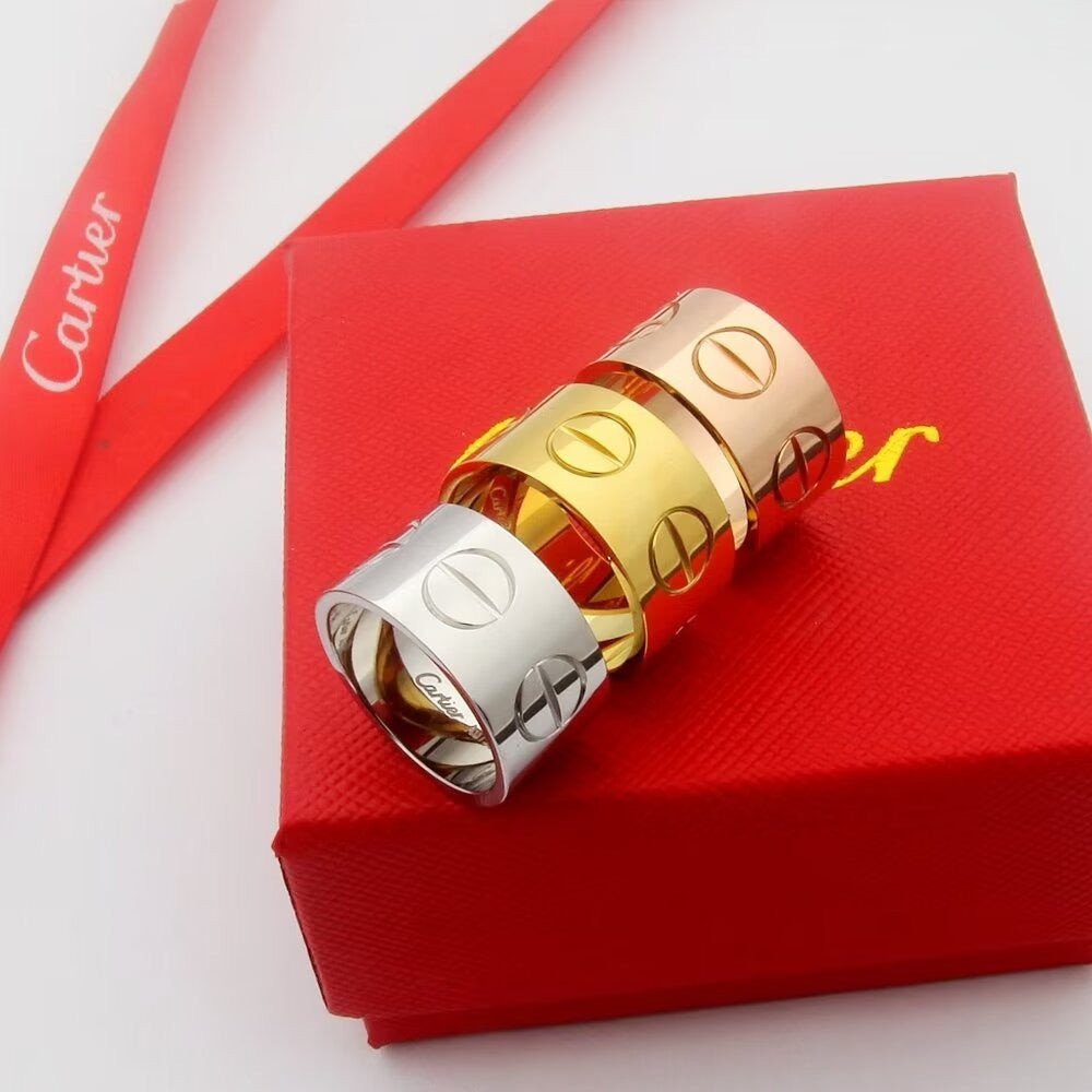 [Stellar Jewelry]LOVE 11MM LARGE RING