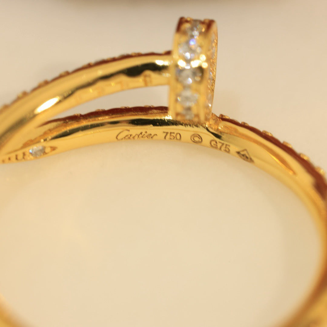 [Stellar Jewelry]JUSTE 1.8MM FULL DIAMOND RING