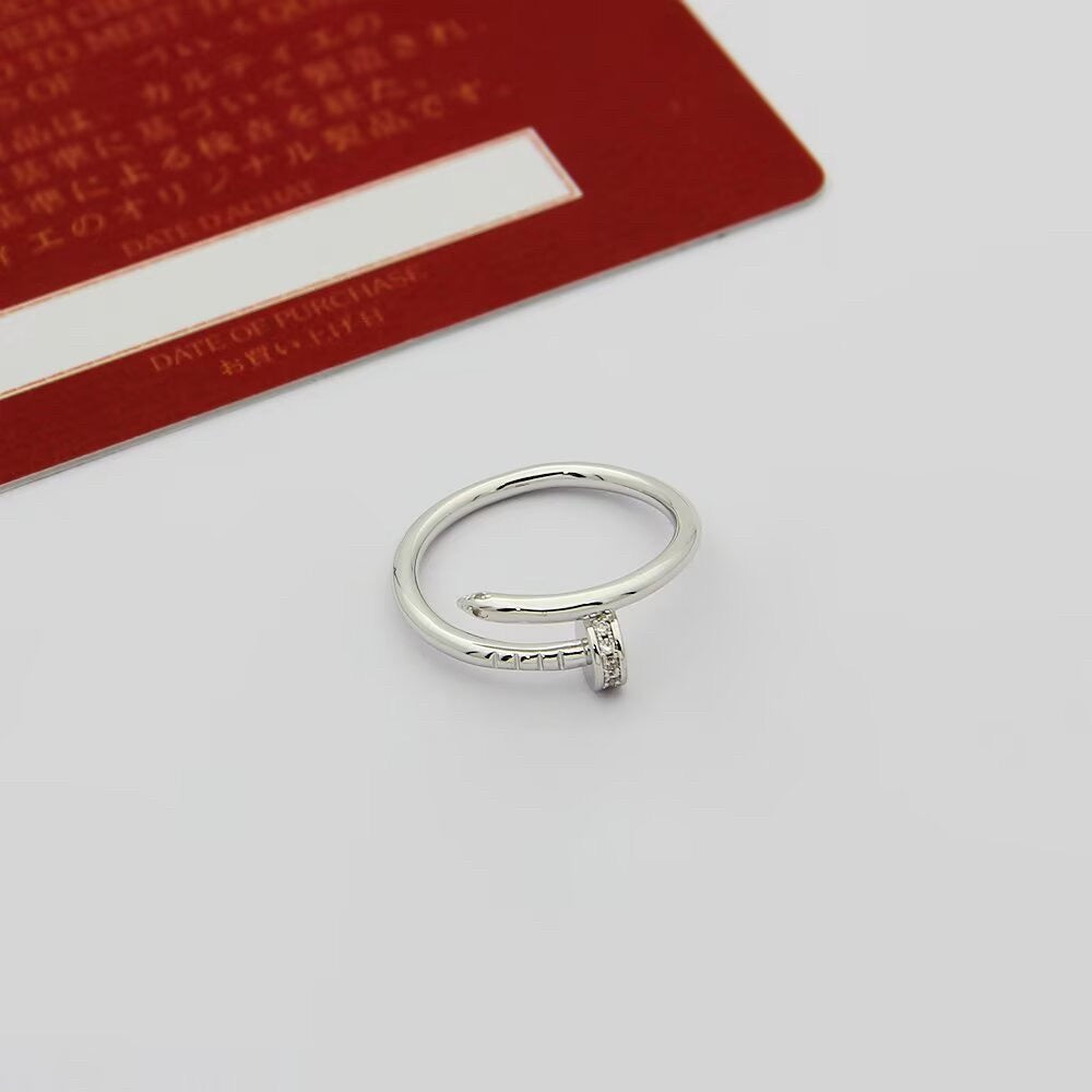 [Stellar Jewelry]JUSTE 1.8MM HALF DIAMOND RING
