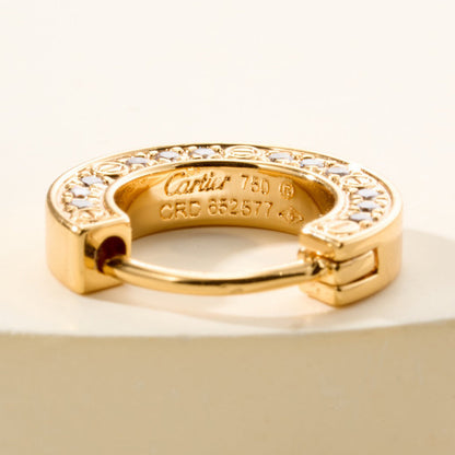 [Stellar Jewelry]LOVE DIAMOND EARRINGS