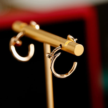 [Stellar Jewelry]JUSTE NO DIAMOND SMALL EARRINGS