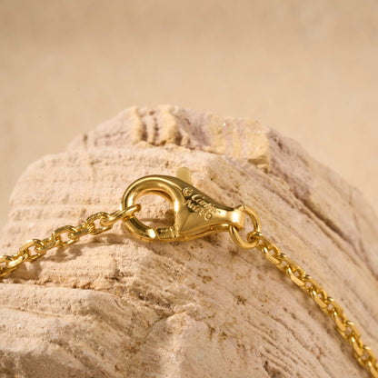 [Stellar Jewelry]JUSTE NECKLACE HALF DIAMOND