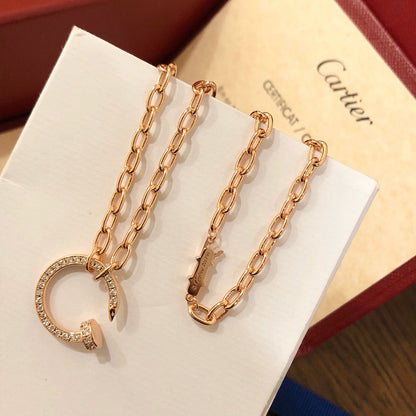 [Stellar Jewelry]JUSTE NECKLACE FULL DIAMONDS