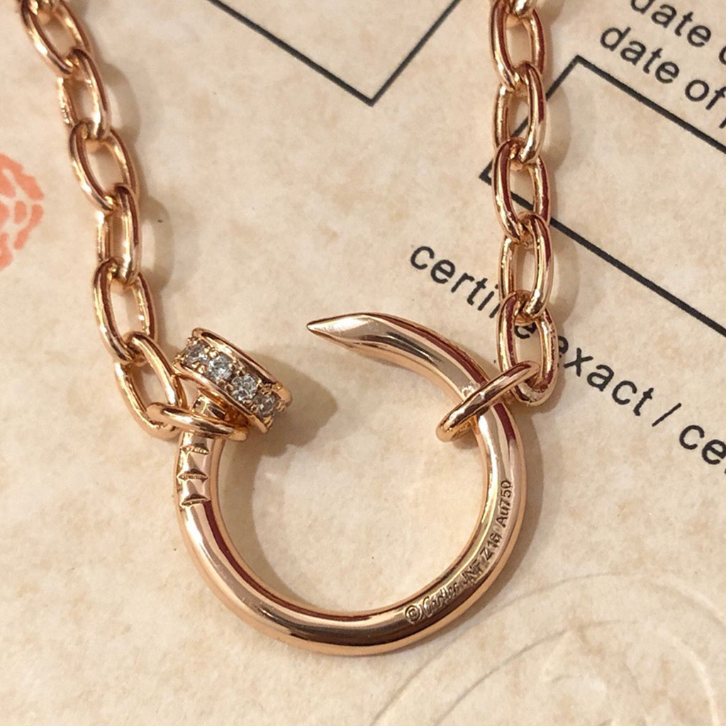 [Stellar Jewelry]JUSTE NECKLACE FULL DIAMONDS