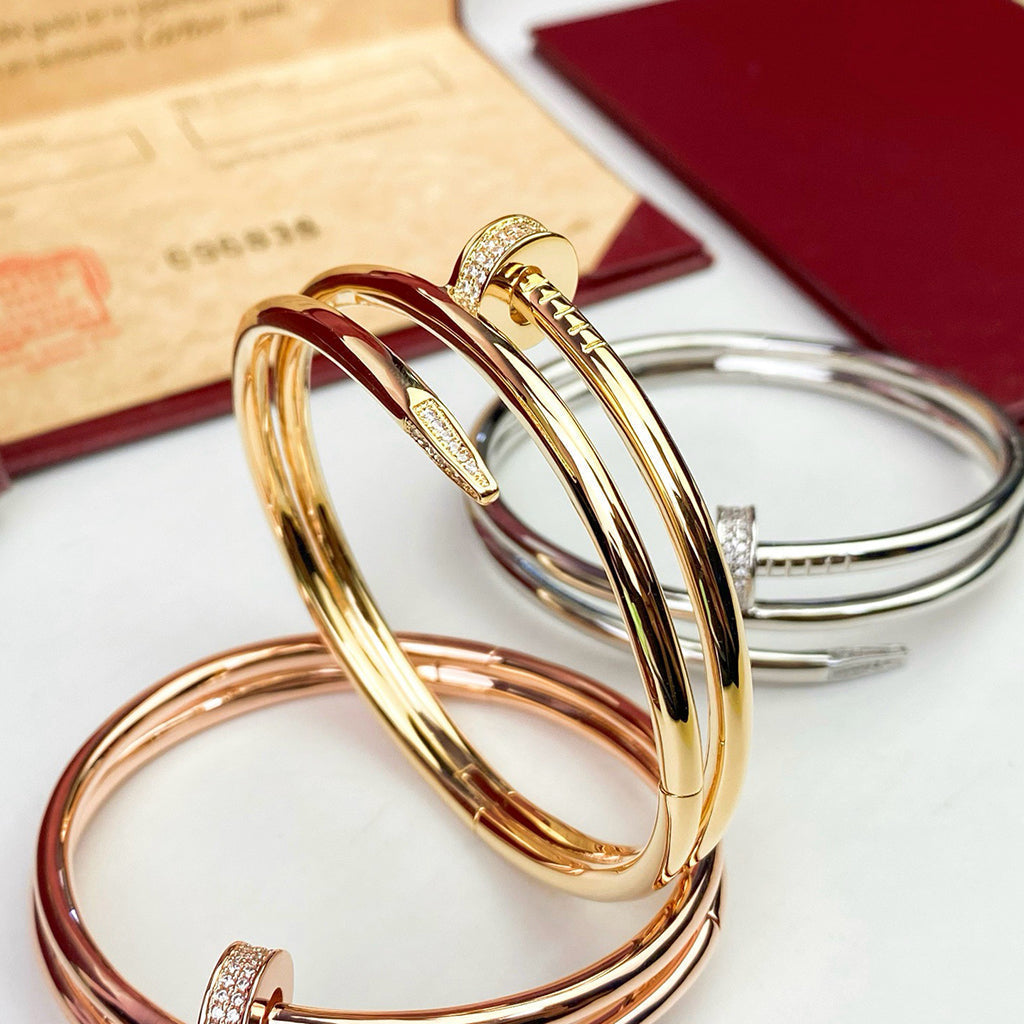 [Stellar Jewelry]JUSTE BRACELET 3.5MM DOUBLE ROW DIAMOND